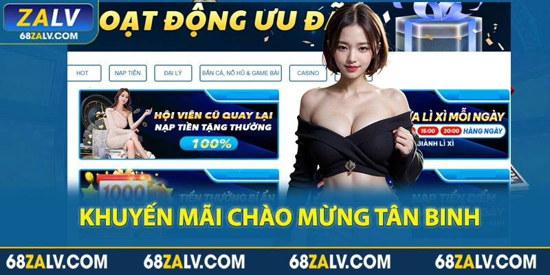 Khuyến mãi chào mừng tân binh đến cá cược